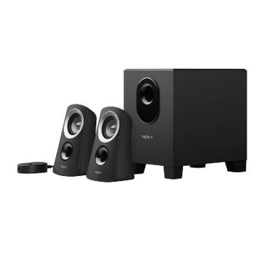 Logitech Z313 Speaker System with Subwoofer - Black (980-000382)