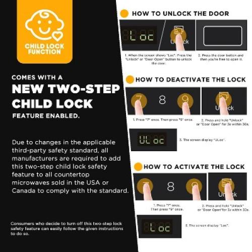 Cuisinart 1.3 cu ft Inverter Mirror Microwave