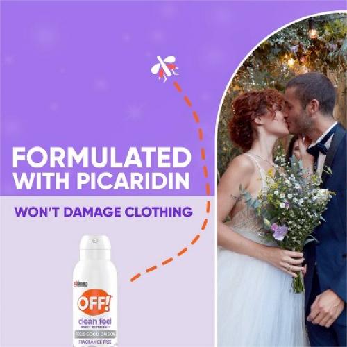 4 packOFF! Clean Feel Mosquito Repellent Bug Spray - 5oz