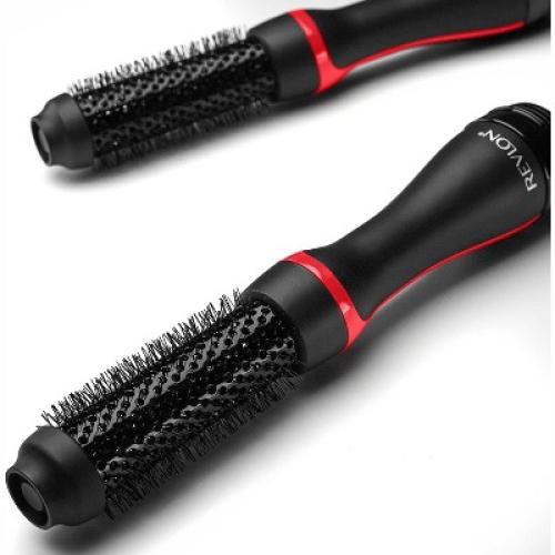 REVLON One Step Root Booster Round Brush Dryer and Hair Styler | Fight Frizz and Add Volume, Appliance Tool (1-1/2 in)