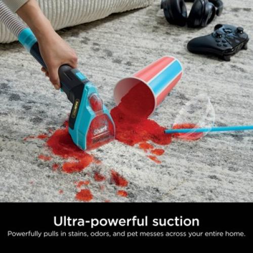 ‼️has stains and dust ‼️Shark StainStriker HairPro Portable Carpet, Upholstery & Area Rug Cleaner with Pet Mess & Hair Tools PX251TGT