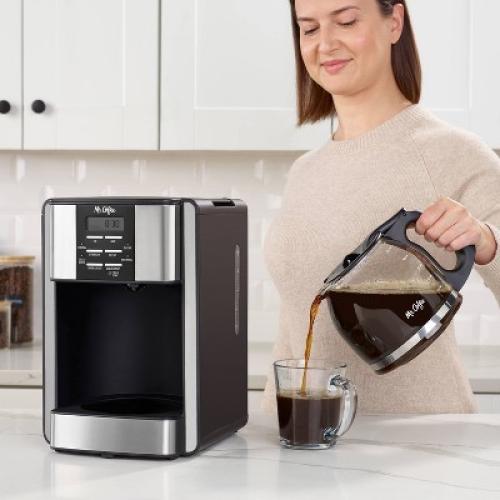 Mr. Coffee 12-Cup Programable Coffee Maker Black/Stainless Steel