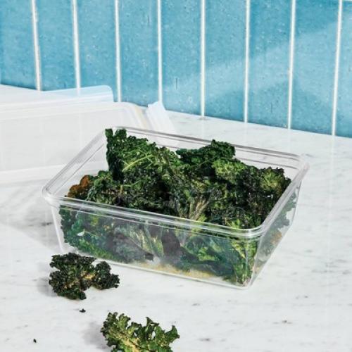 (3) 14 Cup Tritan Plastic Rectangle Food Storage Container Clear - Figmint™: Stackable, Freezer & Microwave Safe