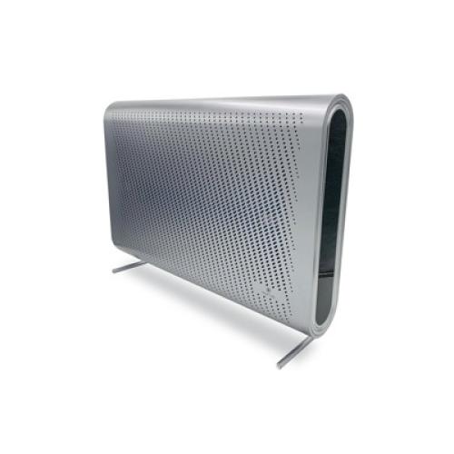 Medify Air MA-35-S1 Wall Mountable Air Cleaner Purifier Machine with H13 True HEPA Filter, and 640 Square Feet Coverage, Silver
