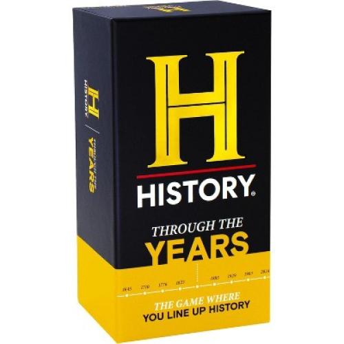 HISTORY Channel NEW Games Bundle - Stats & Facts / Through The Years - General Knowledge Trivia Chronology Timeline Card Game - Adults, Family & Teens