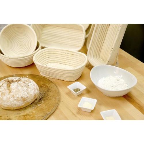 Frieling Round Proofing Basket, Brotform Bread Rising and Serving Basket, 7 Inch
