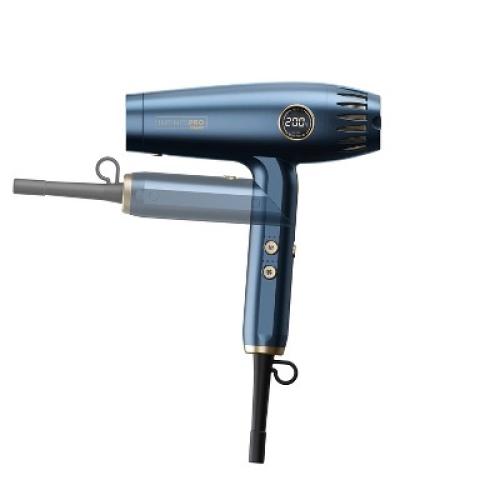 InfinitiPRO by Conair DigitilAIRE Folding Handle Hair Dryer - Blue - 1875 Watts