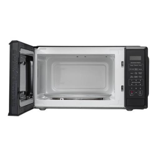 ‼️has stains and may come with scratches‼️Kenmore 1.1 cu-ft Black Microwave - Black
