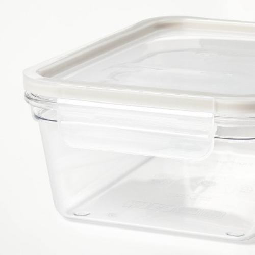 (3) 14 Cup Tritan Plastic Rectangle Food Storage Container Clear - Figmint™: Stackable, Freezer & Microwave Safe