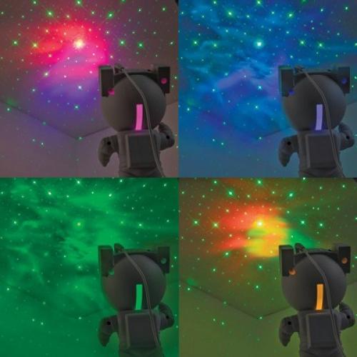 West & Arrow Galaxy Astronaut Projector White