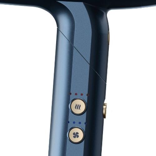 InfinitiPRO by Conair DigitilAIRE Folding Handle Hair Dryer - Blue - 1875 Watts