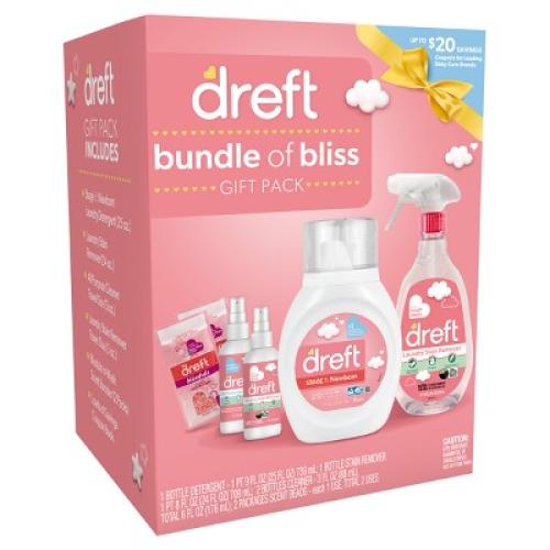 Dreft Bundle of Bliss Laundry Detergent Gift Pack - 6ct