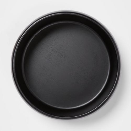 189oz Acacia Modern Serving Bowl Black - Threshold™