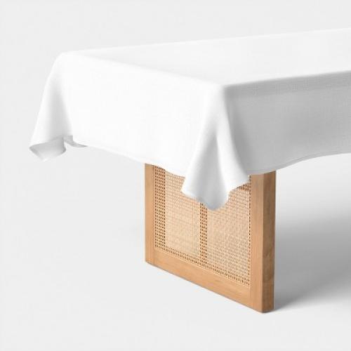 84x60 Tablecloth White - Threshold™