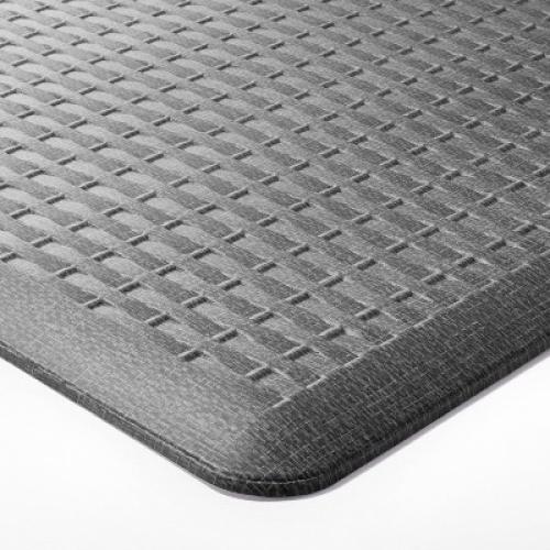 Elite Thick Comfort Mat Elite Dark Gray - Figmint;: Kitchen Floor Mat, Stain-Resistant, Indoor Use needs cleaning dusty