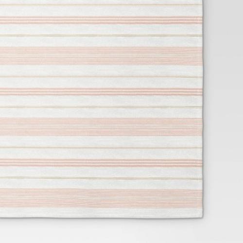 84x60 Warm Striped Tablecloth - Threshold™