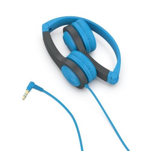 JLab JBuddies Folding Gen 2 Kids Headphones - Blue/Gray