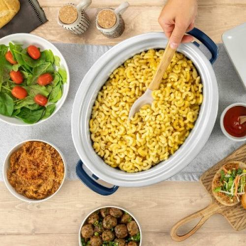 Crock-Pot 7qt One Touch Cook and Carry Slow Cooker - Blue