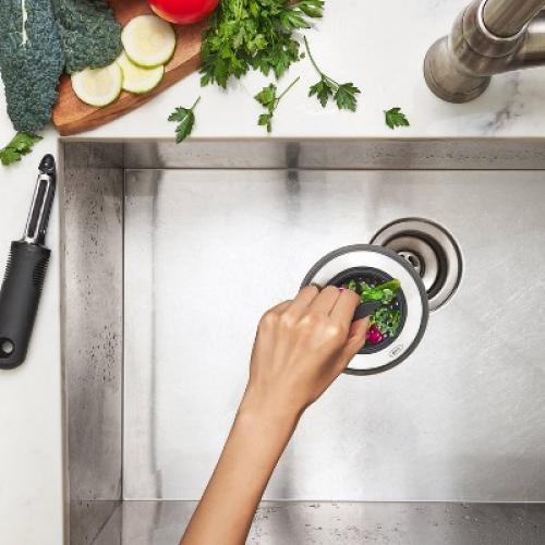 OXO Silicone Sink Strainer with Stopper