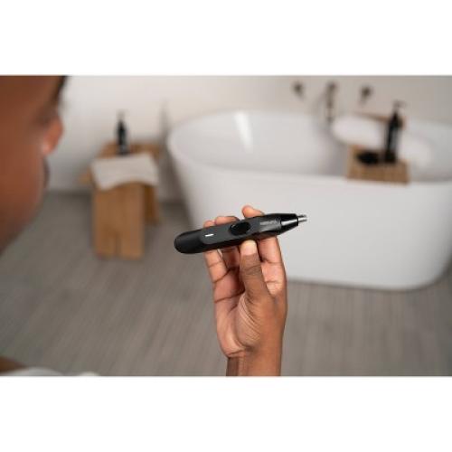 MANSCAPED The Weed Whacker 2.0 Ear & Nose Hair Trimmer, SkinSafe Electric Clippers, Rechargeable Battery Shaver