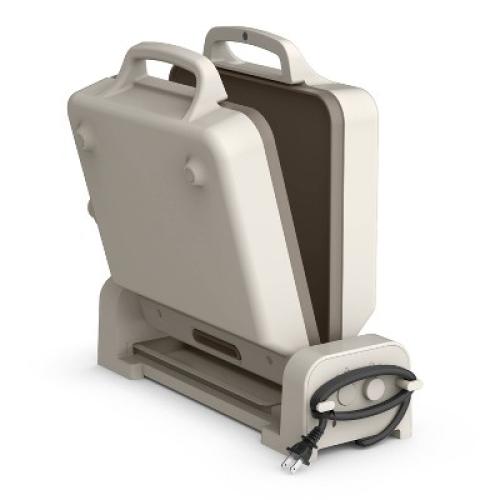bella Fold and Store Dual Temp Griddle Oatmilk❗MAY HAVE MISSING PIECES/NEEDS CLEANING❗