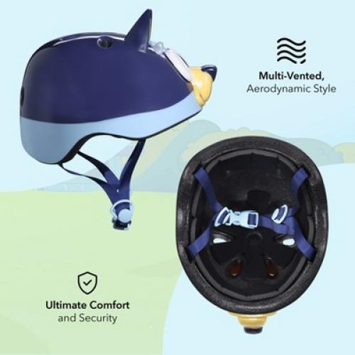 Bluey Helmet for Kids Adjustable Fit Ages 3