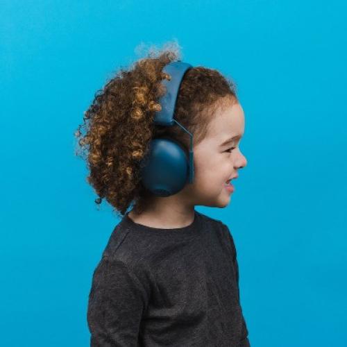 JLab JBuddies Protect Kids Ear Protection Ear Covers - Navy