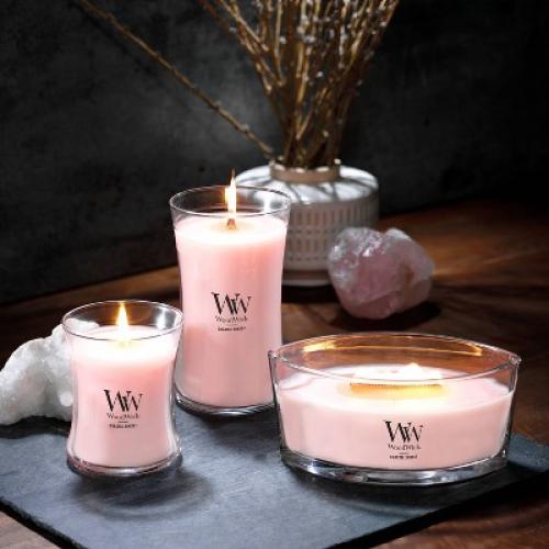 WoodWick 16oz Glass Coastal Sunset Ellipse Jar Candle