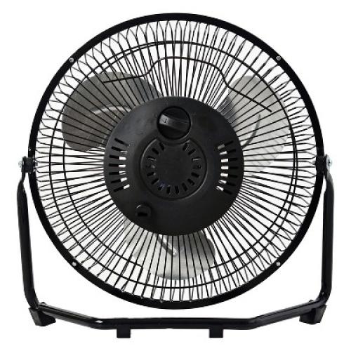 Seasons Comfort™ 9-In. 3-Speed High-Velocity Heavy-Duty Floor Fan, FHV09, Black, Size: 9 In.