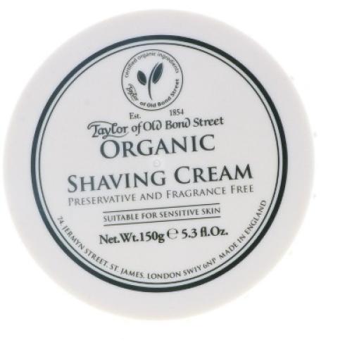 Taylor of Old Bond Street Shaving Cream Bowl, Organic, 5.3 oz