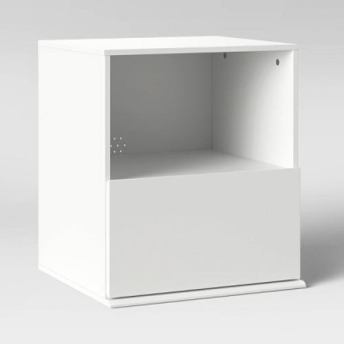 1 Drawer Modular Nightstand White - Room Essentials™