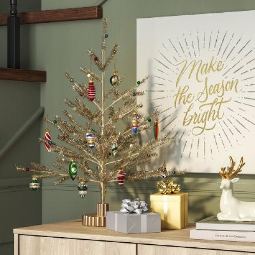 Christmas Set Of 12 Mini Ornaments Tree Ornaments  - Threshold™ Dress For Girl (SET OF 2)