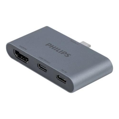 Philips USB-C & HDMI Hub with Power Delivery