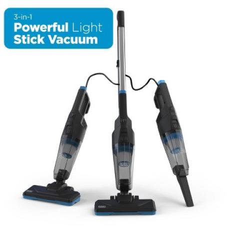Black Decker Powerseries Flex 3-in-1 Corded Stick Vacuum