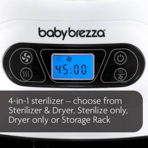 Baby Brezza One Step Bottle and Pump Parts Sterilizer Dryer