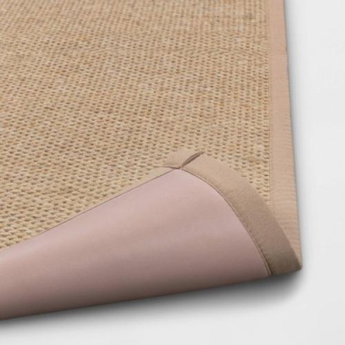 60 x 20 Textured Pet Runner Rug Brown - Threshold™