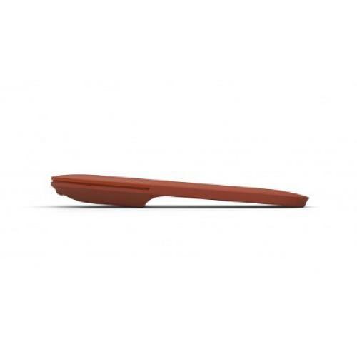Microsoft Surface Arc Touch Mouse Poppy Red - Wireless - Bluetooth Connectivity - Ultra-slim & lightweight - Innovative full scroll plane