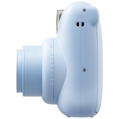 Fujifilm Instax Mini 12 Camera - Blue with purple carrying bag