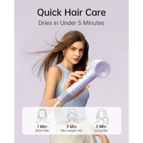 Laifen SE Lite Hair Dryer - Purple - 1400 Watts