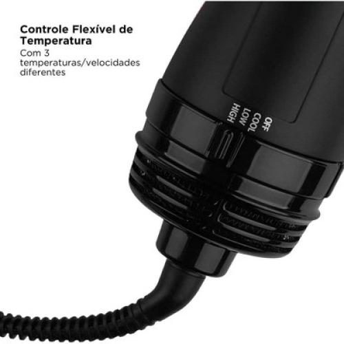 REVLON One Step Root Booster Round Brush Dryer and Hair Styler | Fight Frizz and Add Volume, Appliance Tool (1-1/2 in)