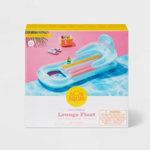 Fashion Pool Lounge Float Blue - Sun Squad