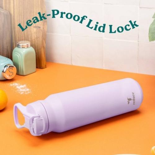 Reduce 32 oz Hydrate Pro Vacuum Insulated Stainless Steel Water Bottle Lilac Bud