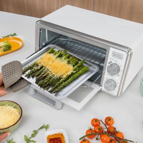 BLACK DECKER Crisp ‘N Bake Pro 4 Slice Air Fry Toaster Oven