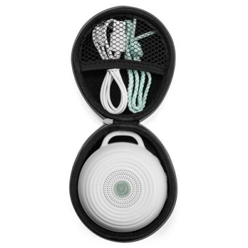Color White  Portable White Noise Machine and Travel Case