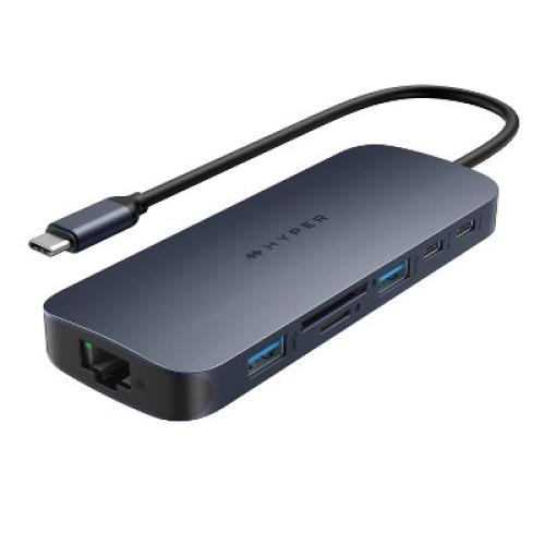 HyperDrive Next 10-Port USB C Hub: 10 Gbps Data Transfer, 4 USB Ports