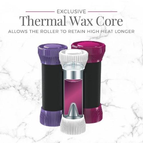 Remington Ionic Conditioning Hair Setter, 20 Velvet Hair Rollers, 6 Large (1¼”), 10 Medium (1), 4 Small (¾”), Blowout Style Hair Curlers