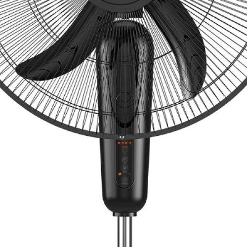 Holmes 18 Digital Oscillating 3 Speed Stand Fan with Remote Control Black