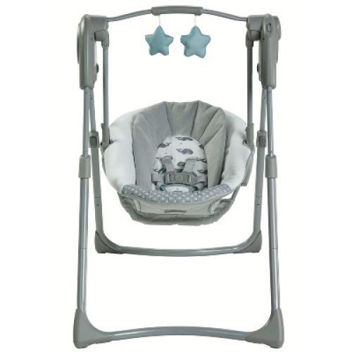 Graco Slim Spaces Compact Baby Swing