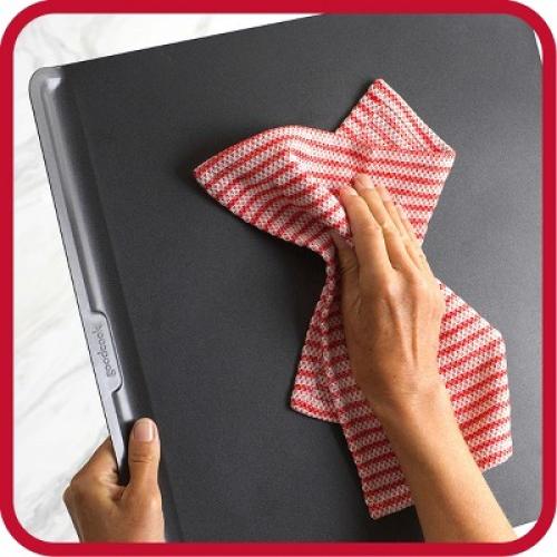 GoodCook AirPerfect Medium & Large 2pk Insulated Nonstick Baking Cookie Sheets: Carbon Steel Bakeware Set