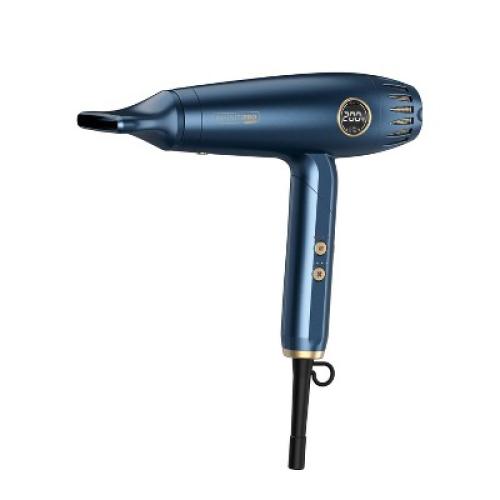 InfinitiPRO by Conair DigitilAIRE Folding Handle Hair Dryer - Blue - 1875 Watts